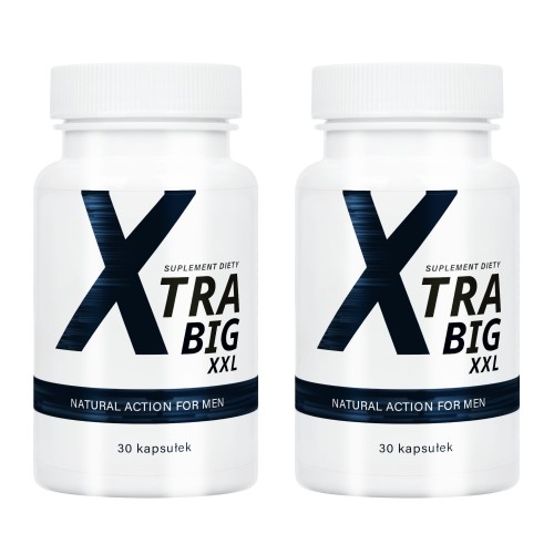 2x XtraBig XXL - 30 KAPSUŁEK NA WZMOCNIENIE I UTRZYMANIE EREKCJI