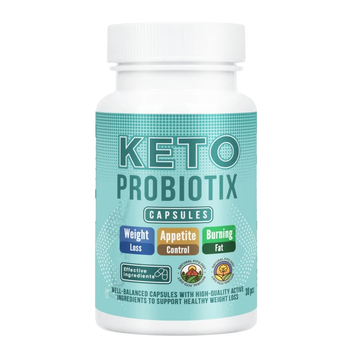 Keto Probiotix Caps - Skuteczne kapsułki na naturalne odchudzanie 30szt.