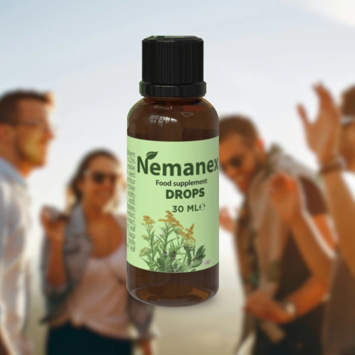 NEMANEX - Krople wspomagające oczyszczanie organizmu z pasożytów i toksyn 30ml