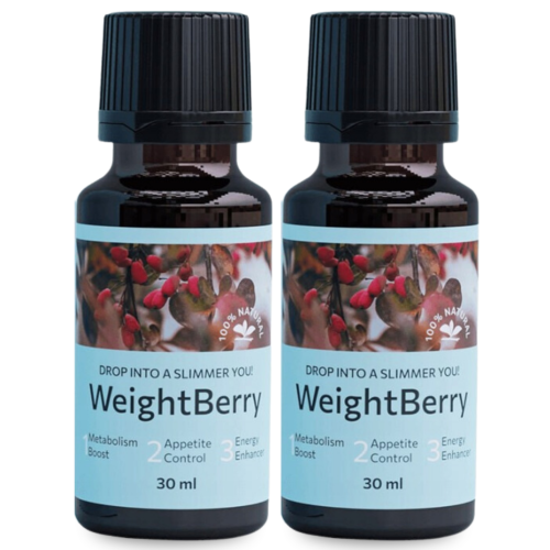 2x Weight Berry - naturalny sposób na odchudzanie, krople 30ml