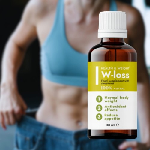 2x W-Loss - Naturalne krople na szybkie odchudzanie