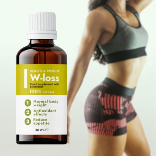3x W-Loss - Naturalne krople na szybkie odchudzanie