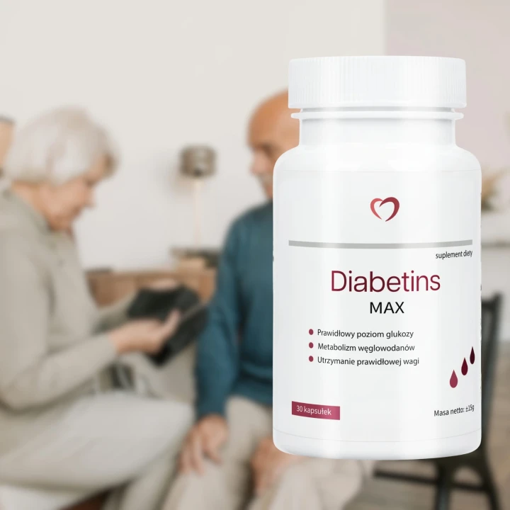 2x DIABETINS MAX - Kapsułki wspierające prawidłowy poziom cukru i metabolizm