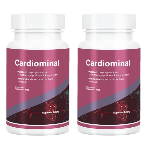 2x Cardiominal – wsparcie dla serca i układu krążenia 30 kapsułek