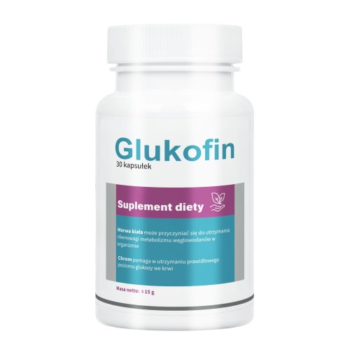 Glukofin - Prawidłowy metabolizm węglowodanów 30 kaps
