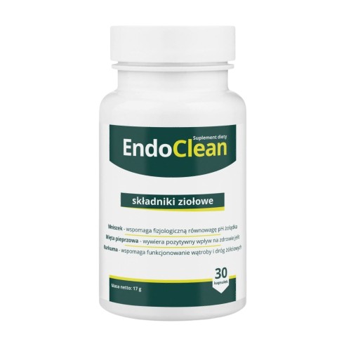 EndoClean - Detoksykacja organizmu i wsparcie pracy jelit 30 kaps