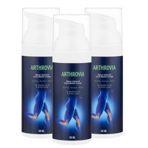 3x Arthrovia - Ulga dla stawów, poprawa ruchomości, regeneracja tkanki
