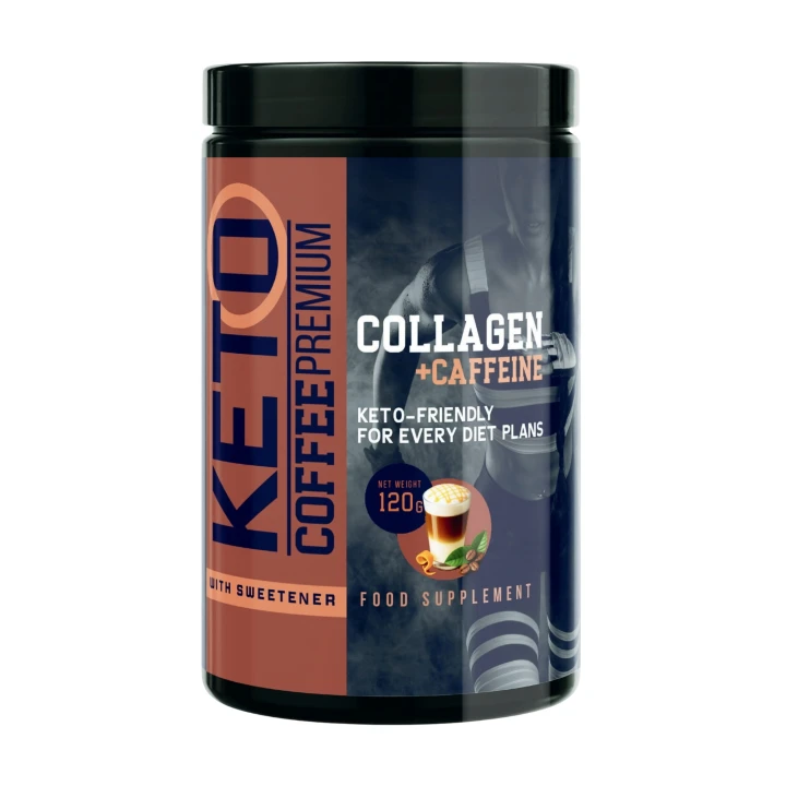 Keto Coffee Premium - Białkowy suplement diety wspierający odchudzanie 120g