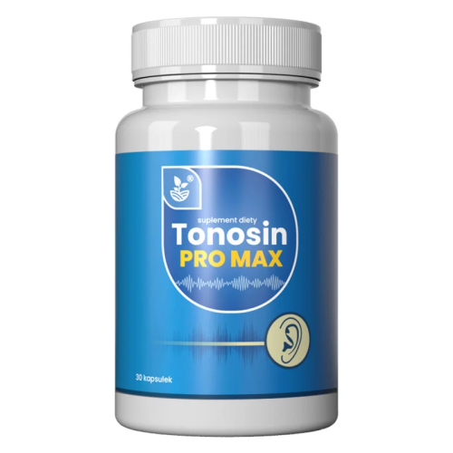 Tonosin Pro Max – Wsparcie dla zdrowia słuchu, słuch 30 kapsułek