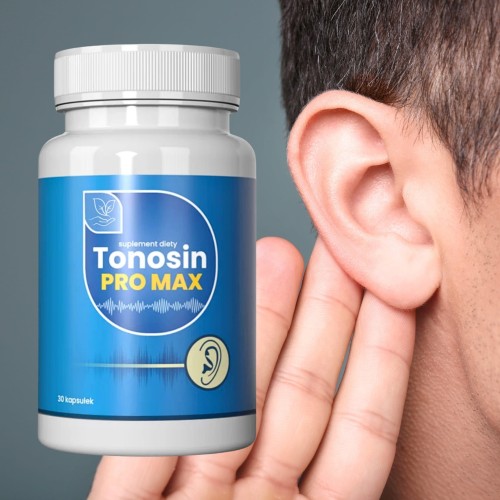 3xTonosin Pro Max – Wsparcie dla zdrowia słuchu, słuch 30 kapsułek