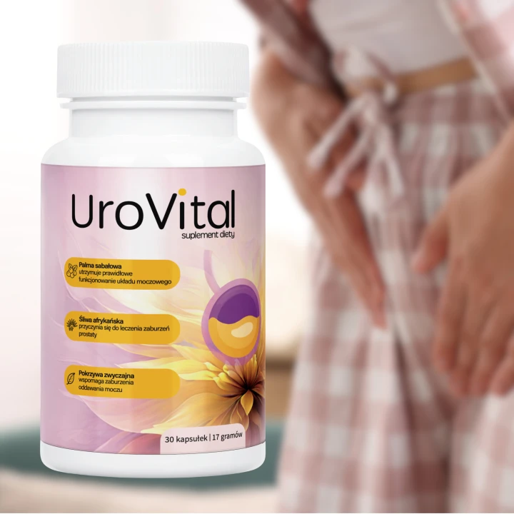 3x UroVital – wsparcie układu moczowego 30 kapsułek