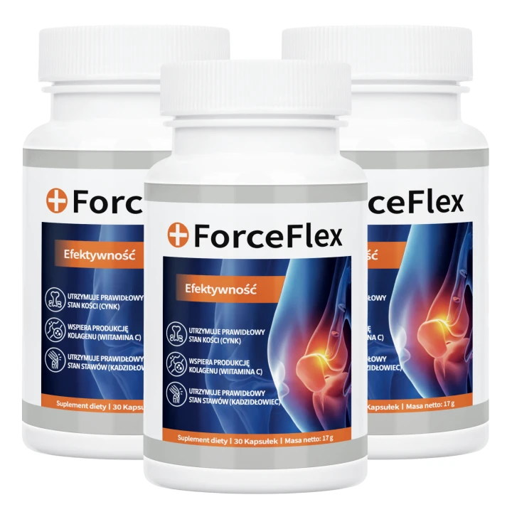 3x ForceFlex – suplement diety wspierający stawy i kości